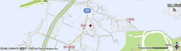 滋賀県甲賀市信楽町神山1557周辺の地図
