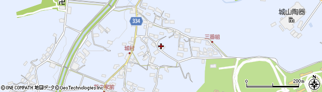 滋賀県甲賀市信楽町神山1509周辺の地図