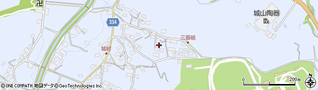 滋賀県甲賀市信楽町神山1446周辺の地図