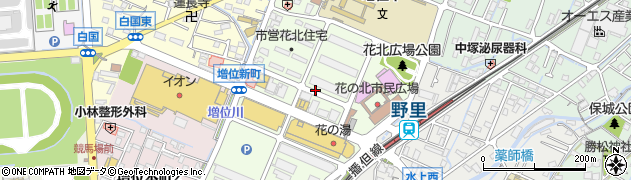 兵庫県姫路市増位新町周辺の地図