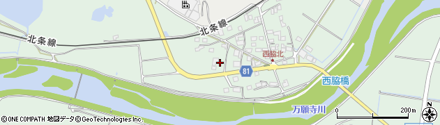 兵庫県小野市西脇町653周辺の地図