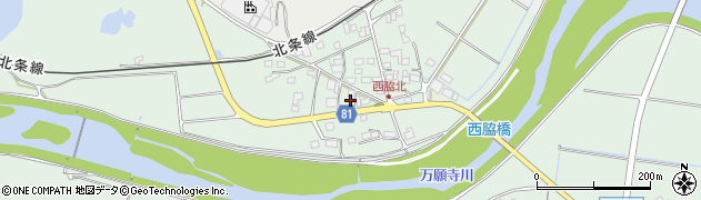 兵庫県小野市西脇町643周辺の地図