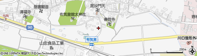 三重県亀山市布気町1681周辺の地図