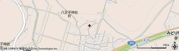 兵庫県姫路市飾東町山崎522周辺の地図