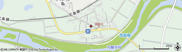 兵庫県小野市西脇町642周辺の地図