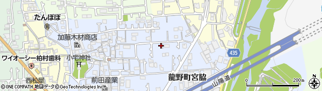 兵庫県たつの市龍野町宮脇周辺の地図