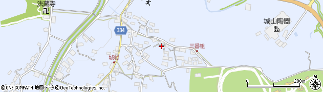 滋賀県甲賀市信楽町神山1468周辺の地図