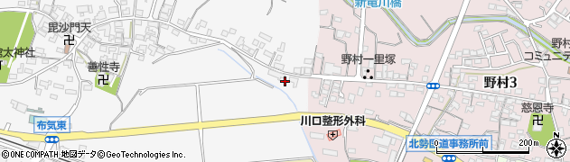 三重県亀山市布気町1753周辺の地図