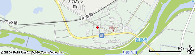 兵庫県小野市西脇町646周辺の地図
