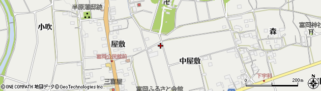 愛知県新城市富岡大廻リ89周辺の地図