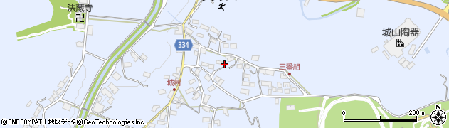 滋賀県甲賀市信楽町神山1472周辺の地図