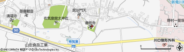 三重県亀山市布気町1704周辺の地図