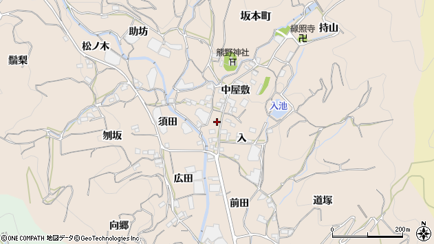 〒443-0001 愛知県蒲郡市坂本町の地図