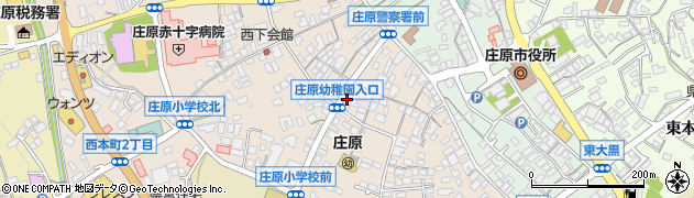 庄原仏壇店周辺の地図