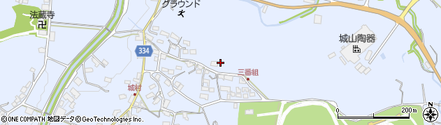 滋賀県甲賀市信楽町神山1440周辺の地図