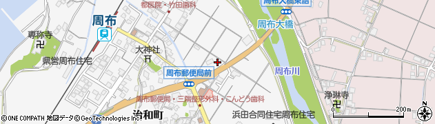 どさん子浜田店周辺の地図