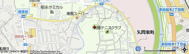 瀧門寺周辺の地図
