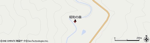 昭和の森周辺の地図
