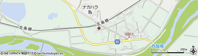 兵庫県小野市西脇町668周辺の地図
