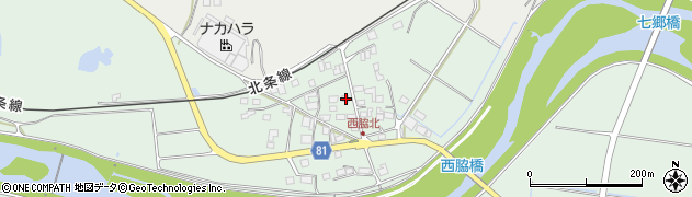 兵庫県小野市西脇町631周辺の地図