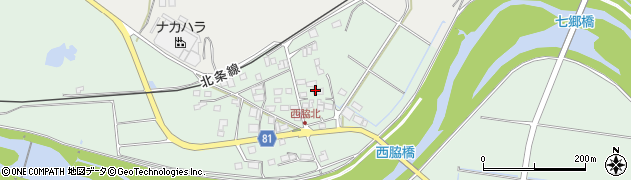 兵庫県小野市西脇町622周辺の地図
