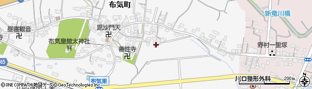三重県亀山市布気町1733周辺の地図