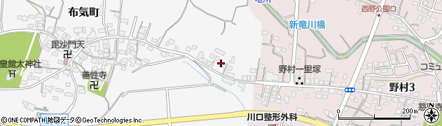 三重県亀山市布気町28周辺の地図