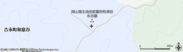池田輝政墓周辺の地図