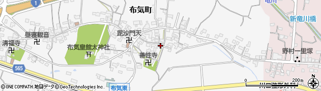 三重県亀山市布気町1714周辺の地図