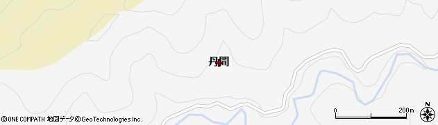 静岡県掛川市丹間周辺の地図