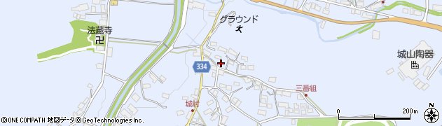 滋賀県甲賀市信楽町神山1477周辺の地図