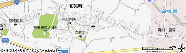 三重県亀山市布気町1729周辺の地図