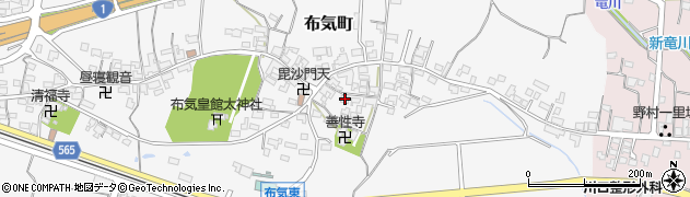 三重県亀山市布気町1722周辺の地図