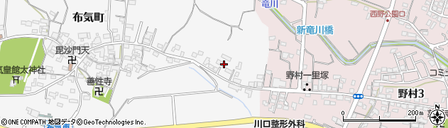 三重県亀山市布気町35周辺の地図