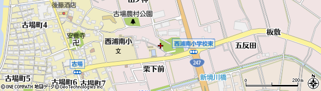 愛知県常滑市古場山ノ神20周辺の地図