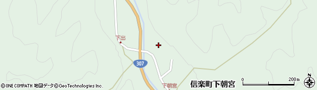 滋賀県甲賀市信楽町下朝宮483周辺の地図