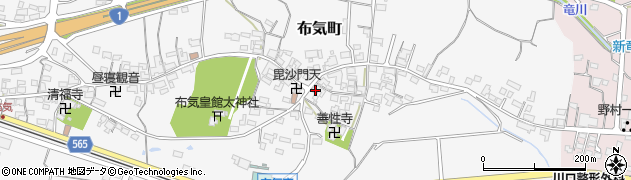 三重県亀山市布気町1685周辺の地図