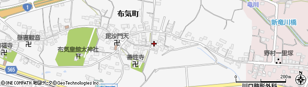三重県亀山市布気町1738周辺の地図