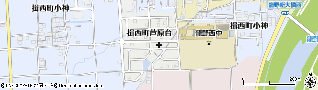 兵庫県たつの市揖西町芦原台11周辺の地図