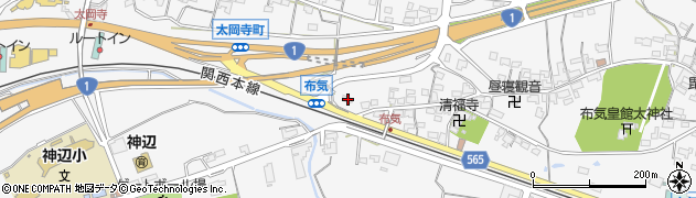 三重県亀山市布気町1425周辺の地図