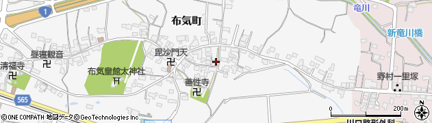 三重県亀山市布気町1728周辺の地図