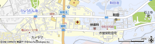 クスリのアオキ　栄町薬局周辺の地図
