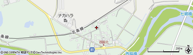 兵庫県小野市西脇町628周辺の地図