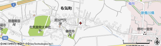 三重県亀山市布気町1738-1周辺の地図