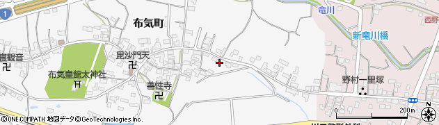 三重県亀山市布気町1743-2周辺の地図