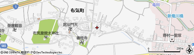 三重県亀山市布気町1737周辺の地図