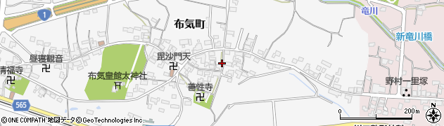 三重県亀山市布気町1727周辺の地図