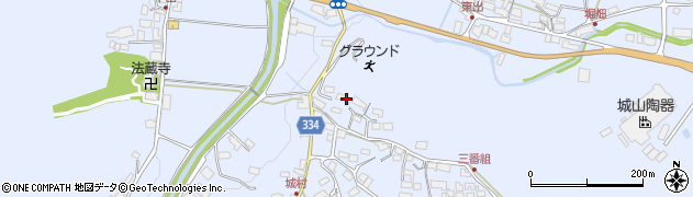 滋賀県甲賀市信楽町神山1377周辺の地図