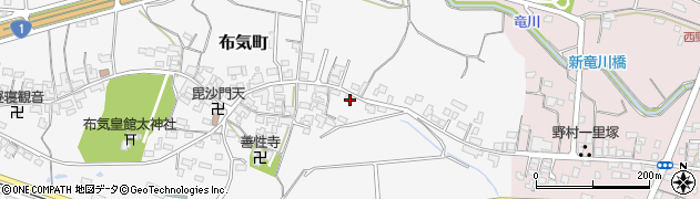 三重県亀山市布気町1742周辺の地図