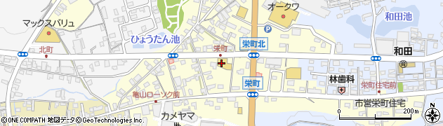 スギ薬局　亀山栄店周辺の地図